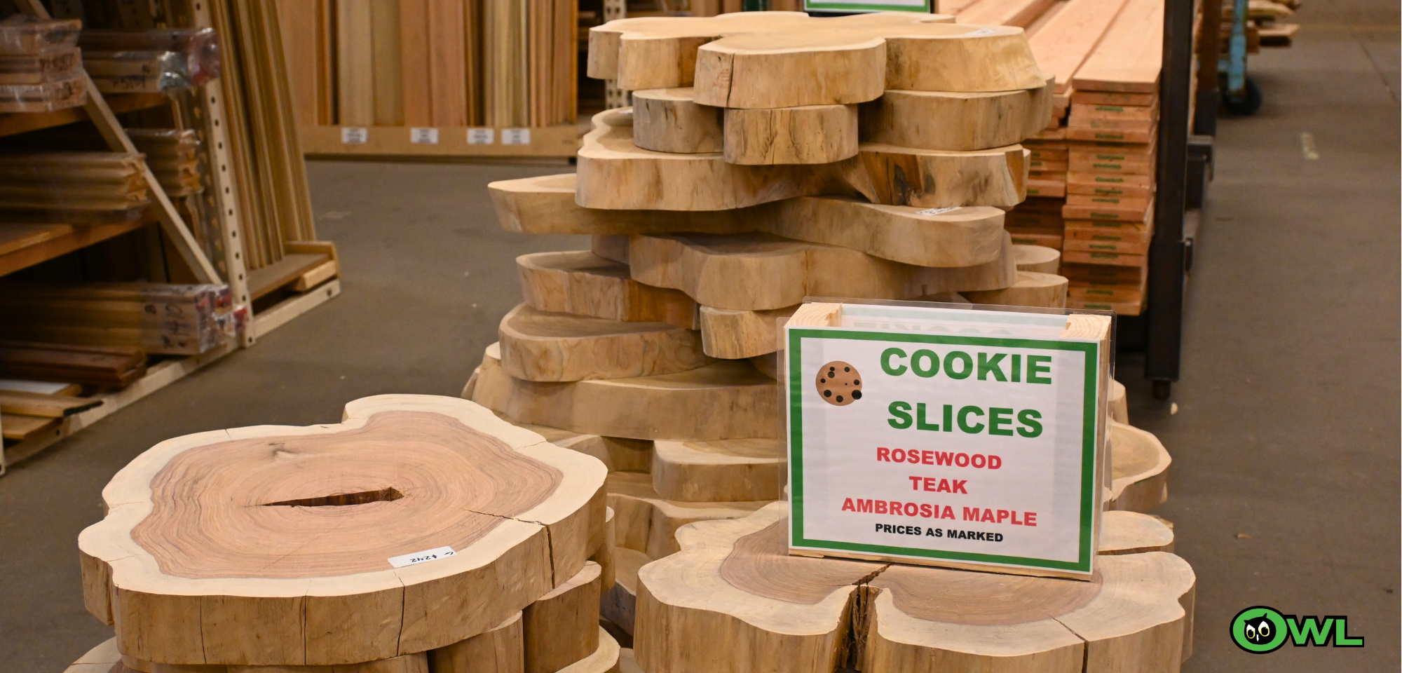 【値下げ可】unico lumber Owl Hardwood Lumber